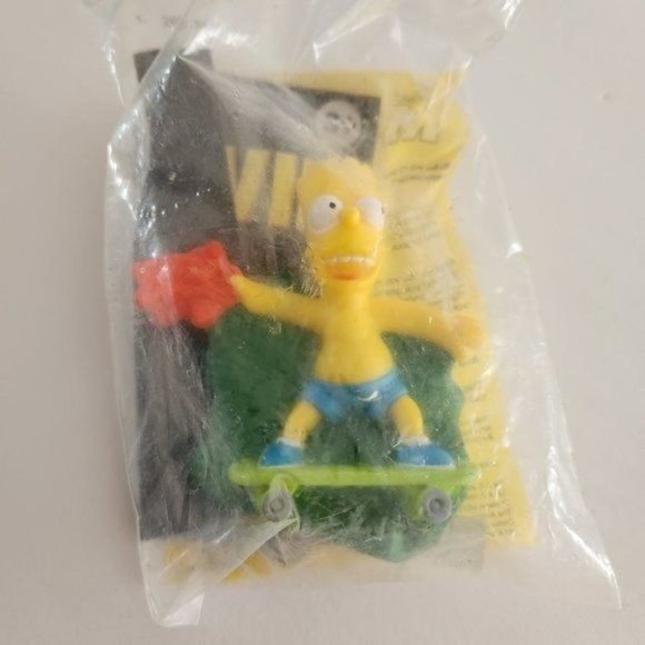 Vintage Burger King The Simpsons Movie Kids Meal Toy -2007 -Bart Simpson - Picture 2 of 4